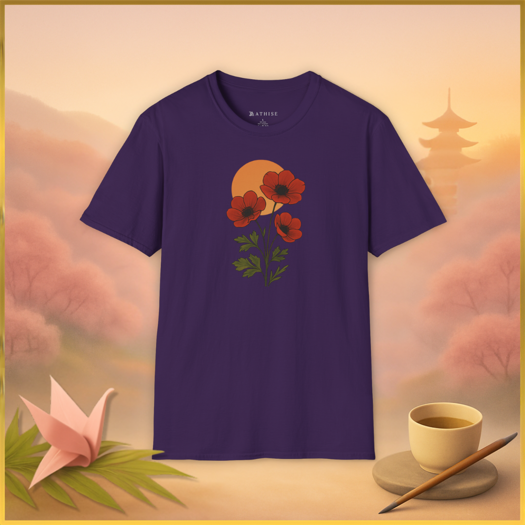 Mitternachtsblüte T-shirt