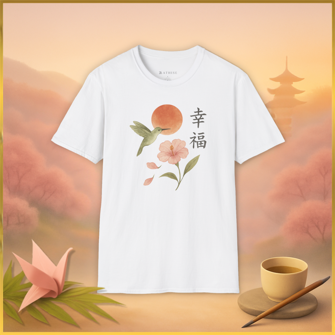 Kolibri des Glücks (幸福) T-shirt