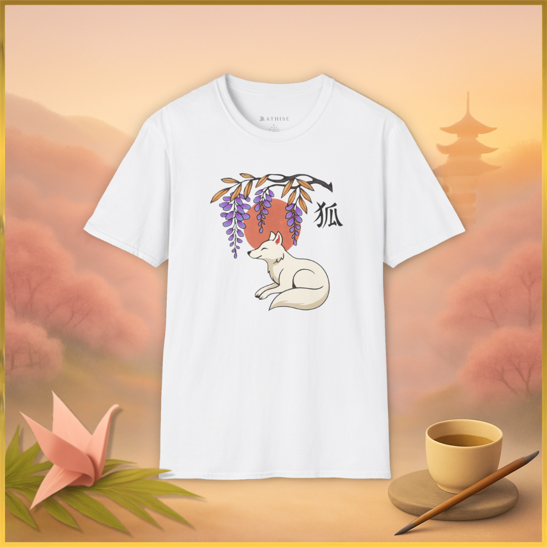 Japanischer Fuchs (狐) T-shirt