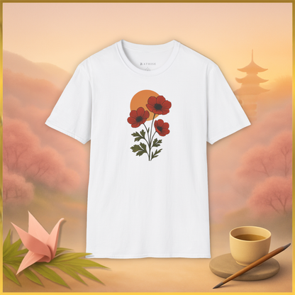 Mitternachtsblüte T-shirt