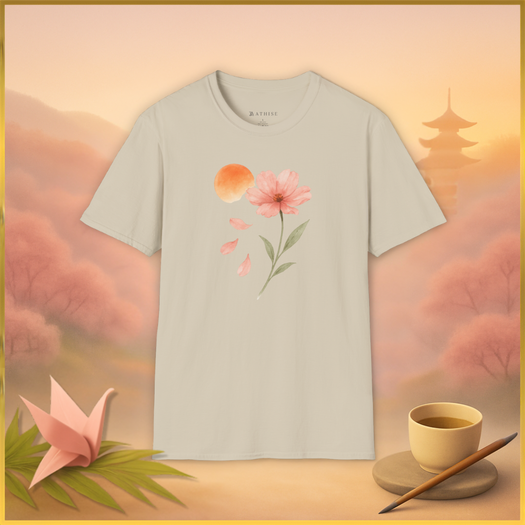 Blume im Sonnenlicht T-shirt