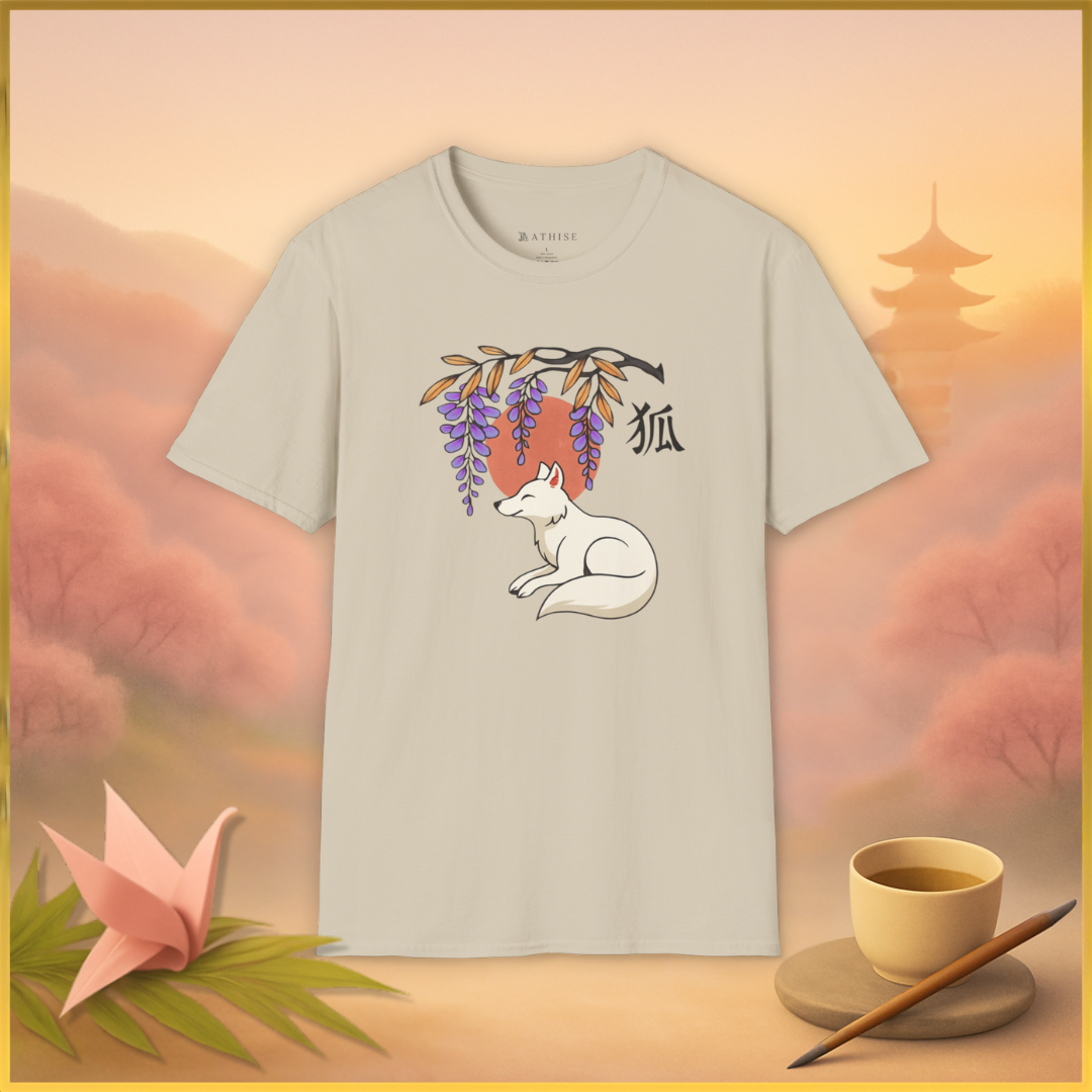 Japanischer Fuchs (狐) T-shirt