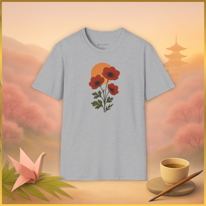 Mitternachtsblüte T-shirt