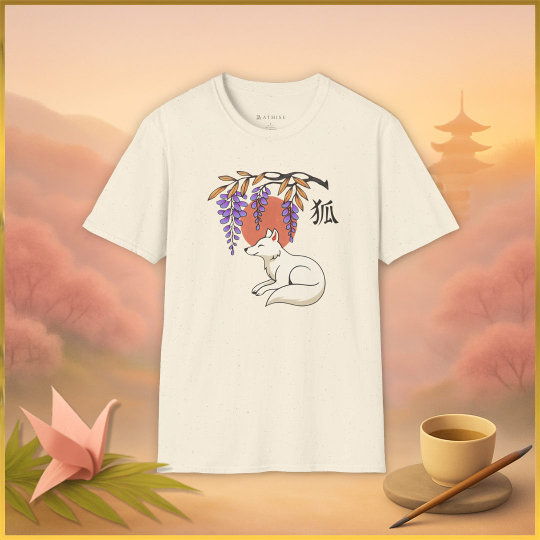 Japanischer Fuchs (狐) T-shirt