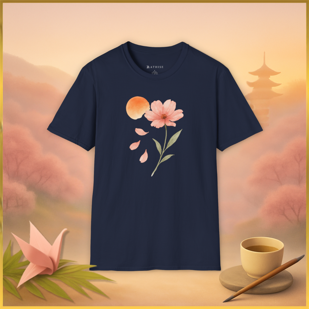 Blume im Sonnenlicht T-shirt