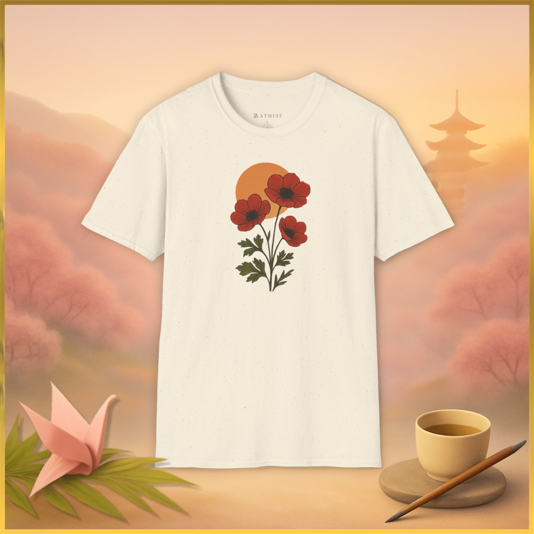 Mitternachtsblüte T-shirt