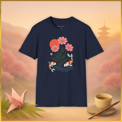 Blüten & Koi T-shirt