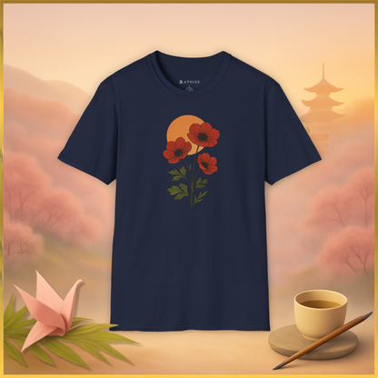 Mitternachtsblüte T-shirt